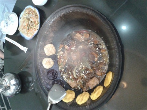 美味的东北大铁锅炖鱼 - 东北三江鱼评价 - 天津开饭喇