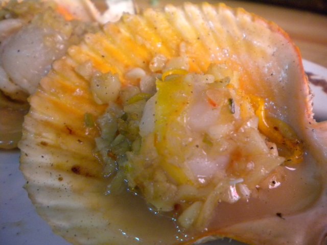 蒜蓉扇贝，味道不错！