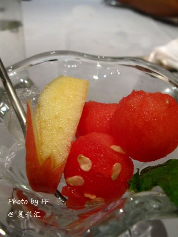 餐后水果
