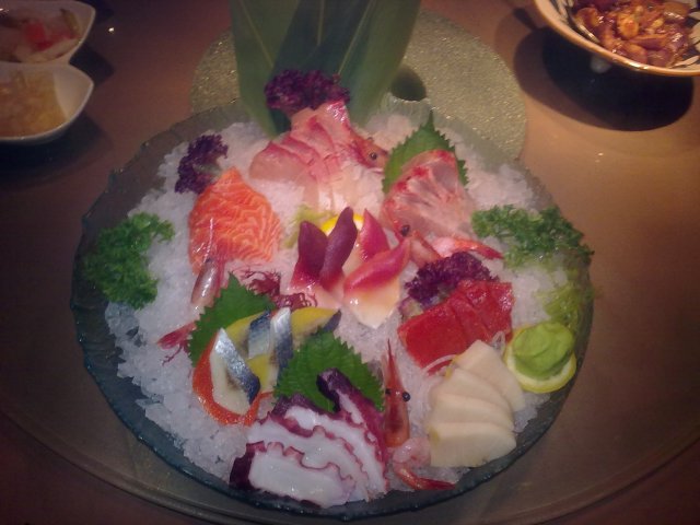 一级什锦刺身拼盘