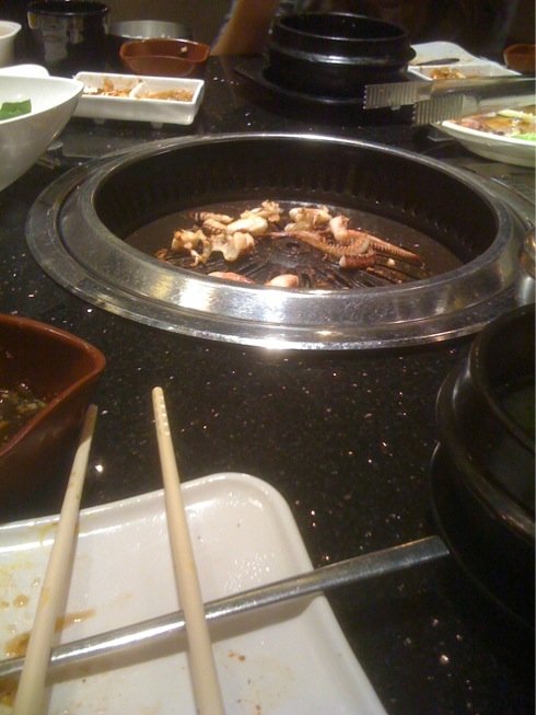 烤肉中