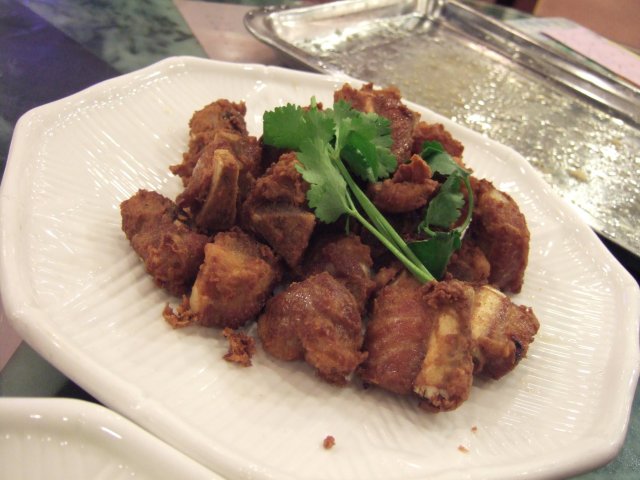 吃不完只好打包了……