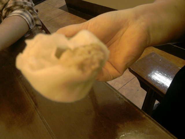里面的肉挺新鲜的
