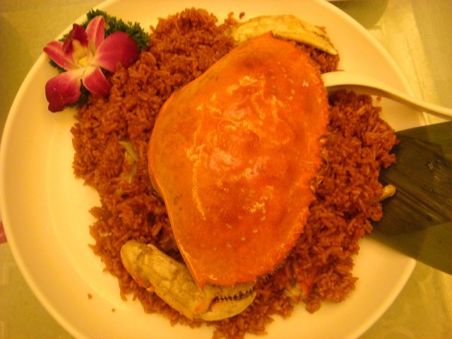 珍宝蟹焗饭
