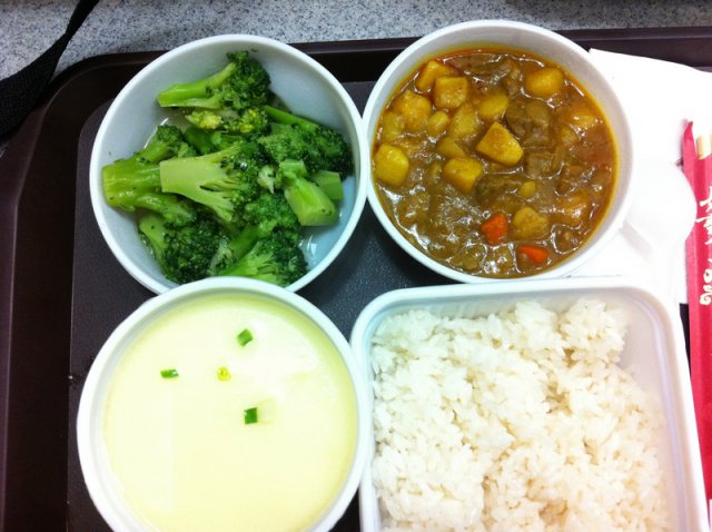 咖喱牛肉套餐