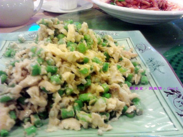 豆角炒蛋