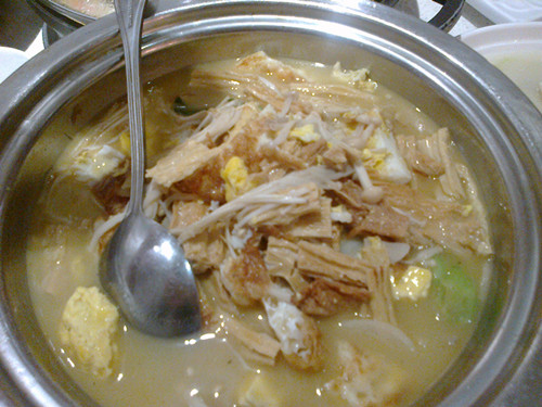 干锅鸡蛋腐竹