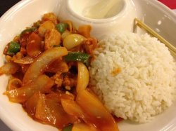 五花肉盖饭or拌饭