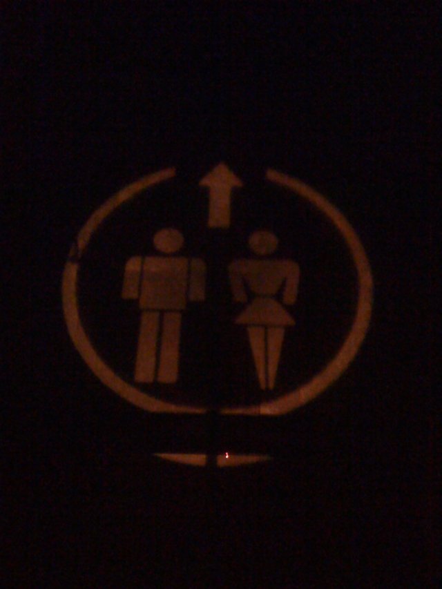 洗手间的个性标识