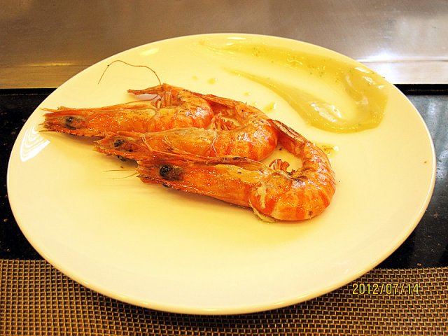 烤虾