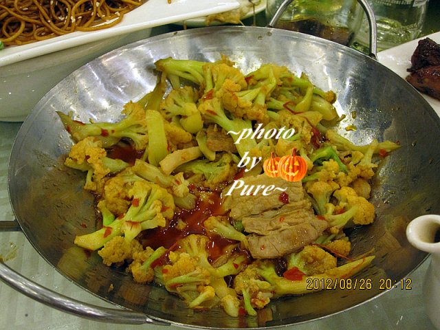 干锅有机花菜