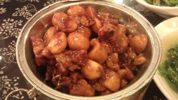 板栗烧子鸡