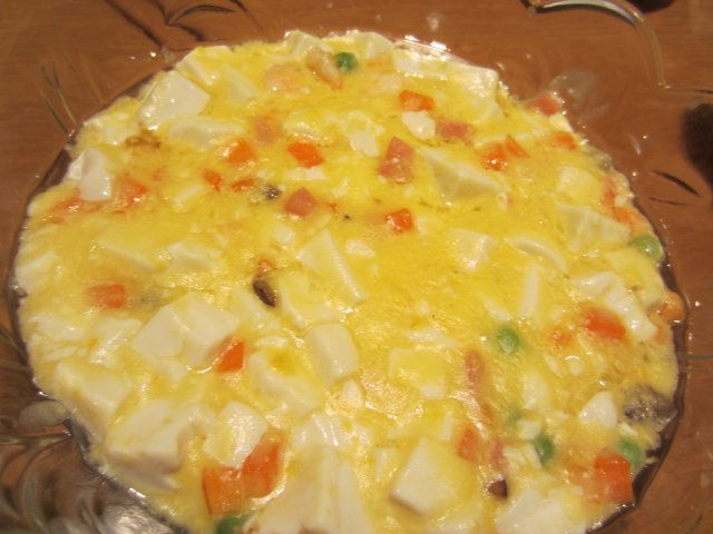咸蛋黄豆腐
