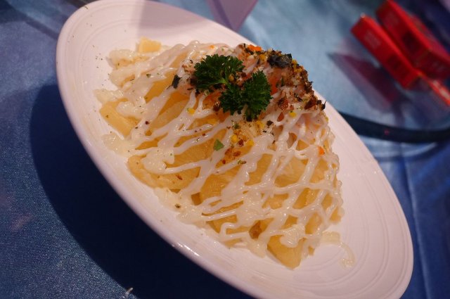 凤梨虾色拉