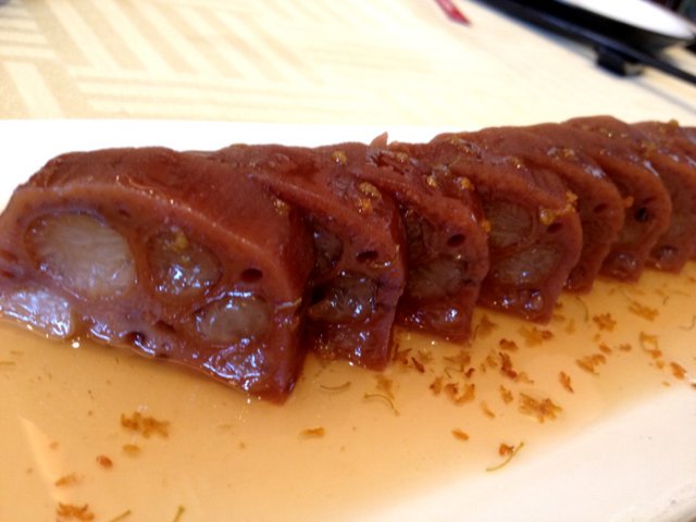 桂花糯米藕