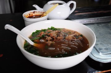 牛杂粉丝汤