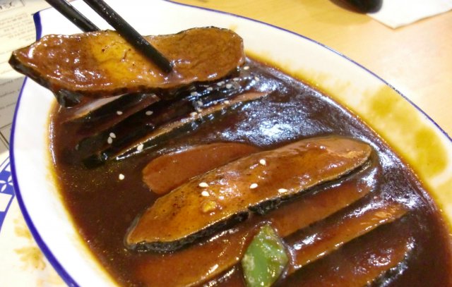 九层塔茄子