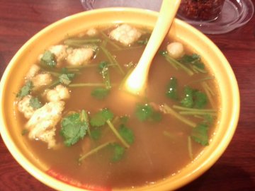 咖喱牛肉粉丝汤