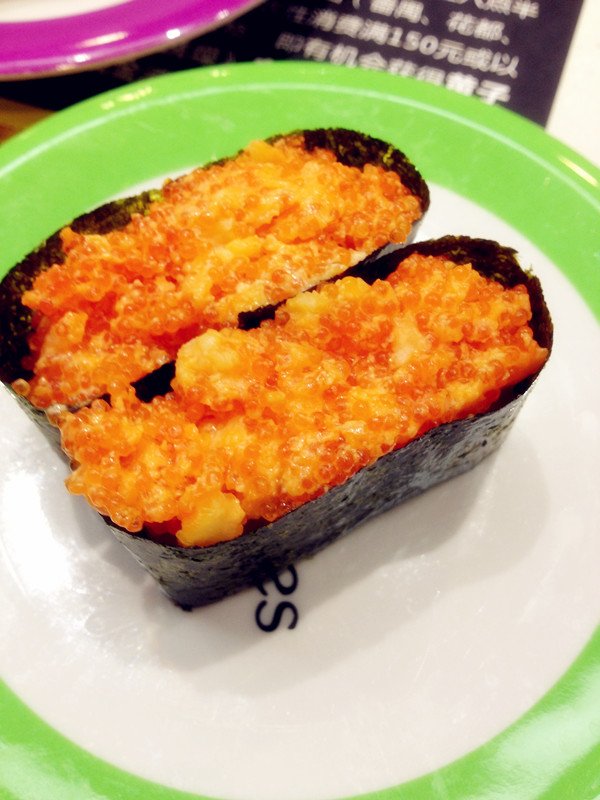 芝士明太子寿司