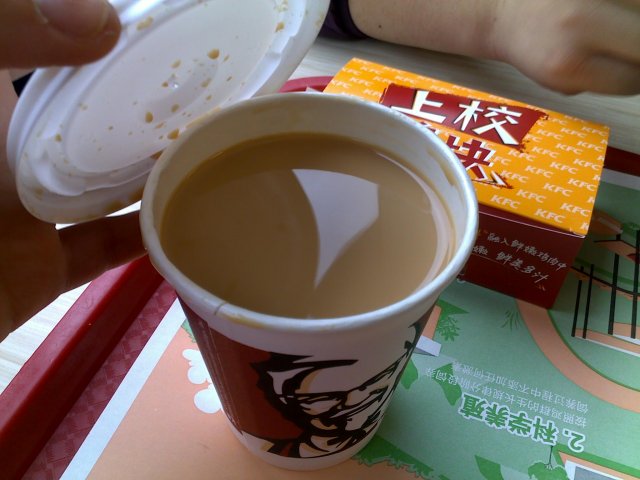 红豆奶茶