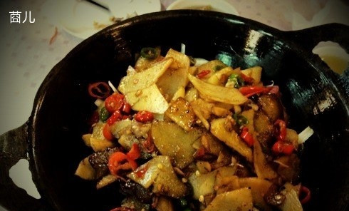 干锅土豆片