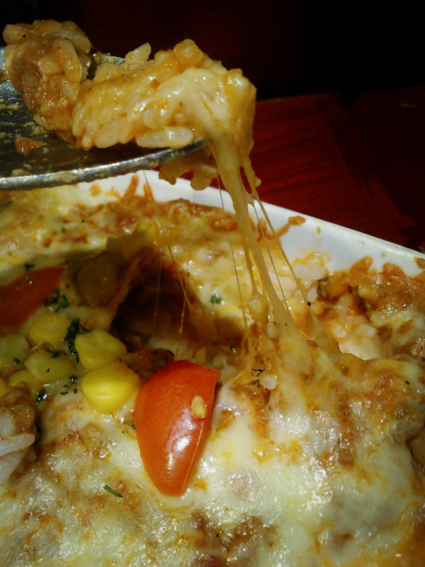 焗饭拉丝