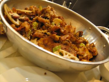 干锅牛蛙