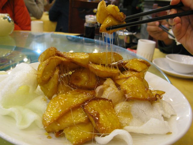 好味的拔丝地瓜