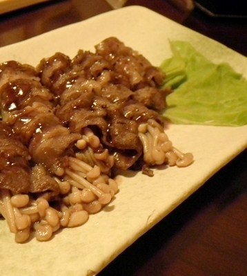 牛肉卷金针菇