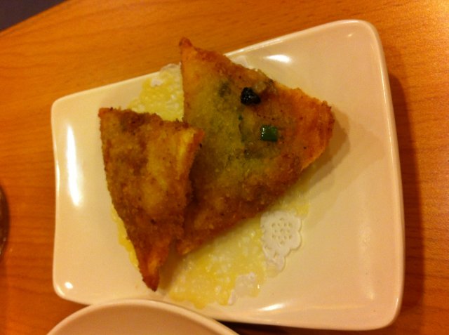 炸三角盒