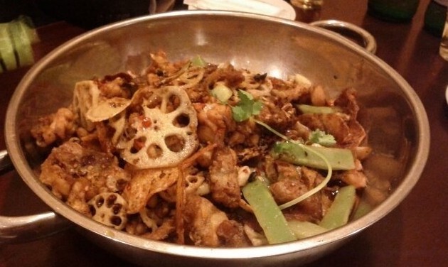 干锅牛蛙