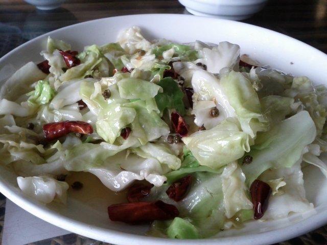 炝炒圆白菜