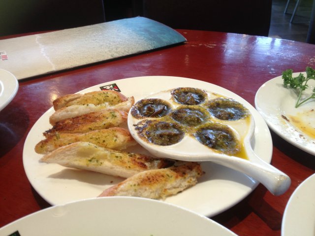 香蒜焗蜗牛