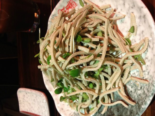 凉拌豆腐丝