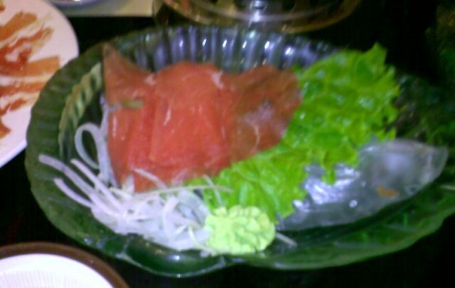 牛肉刺身