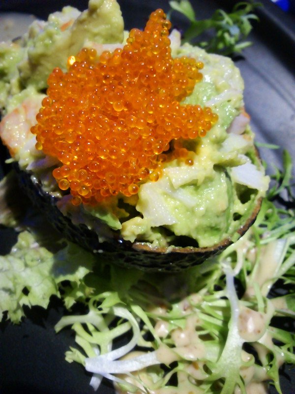 牛油果蟹肉沙律