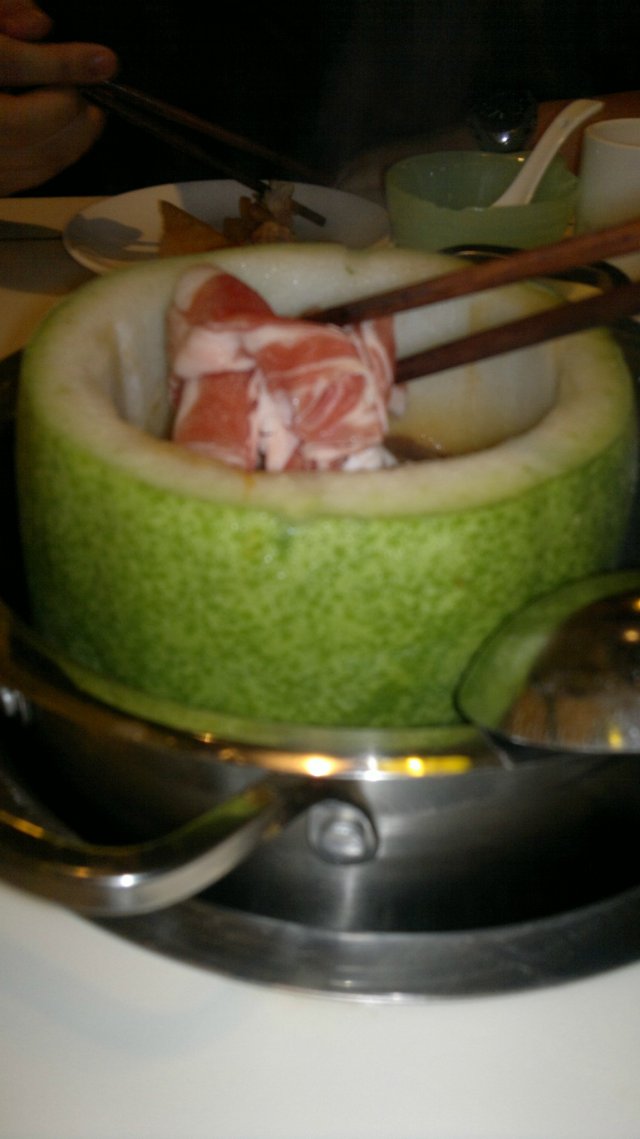 冬瓜锅 肥牛