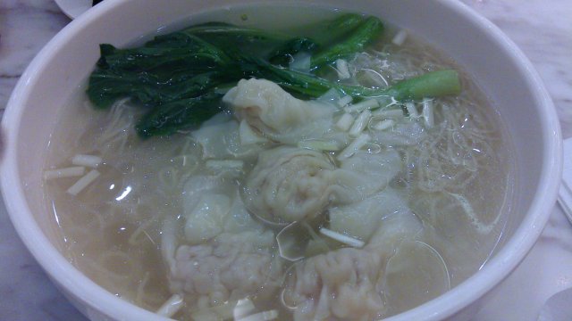 传统云吞面
