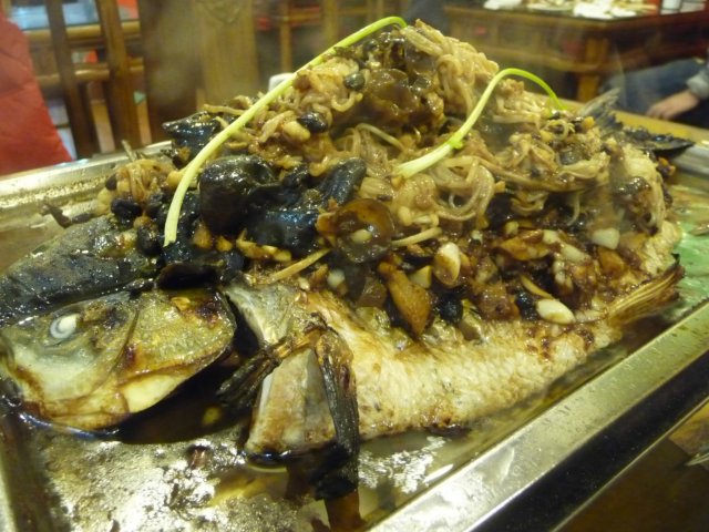 豆豉烤鱼