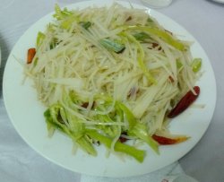 尖椒土豆丝