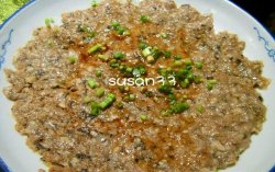 梅菜蒸肉饼