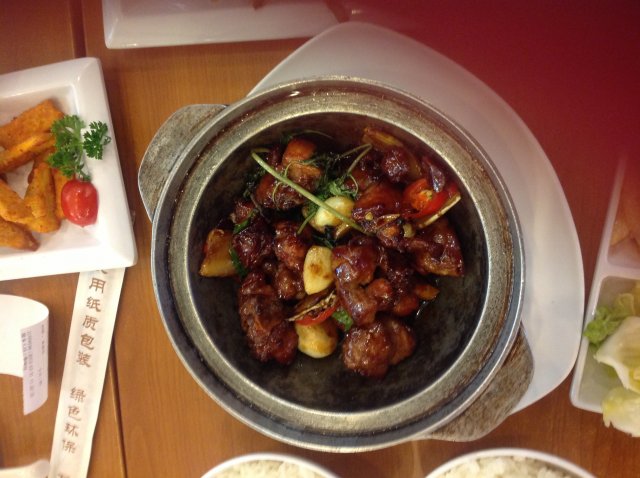 三杯鸡套餐