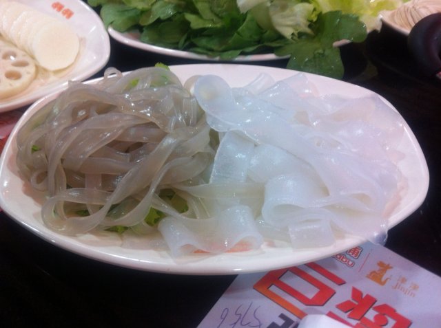 粉条，红薯粉