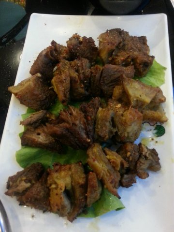烤羊腿肉