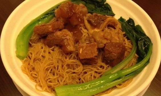 牛腩捞面