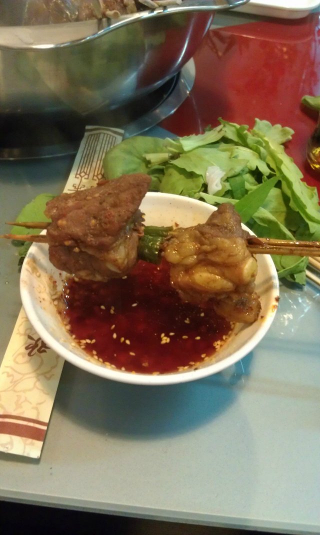 香油小料和排骨