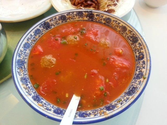 红汤圆子