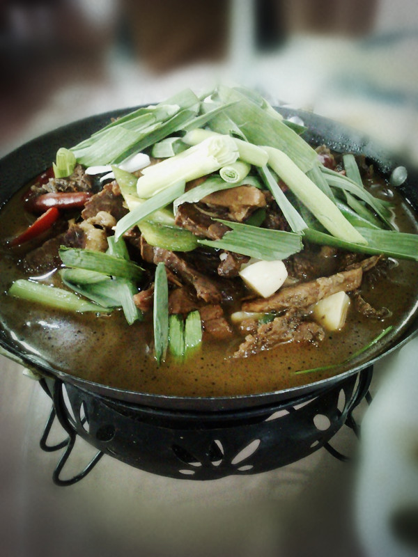 干锅黄牛肉