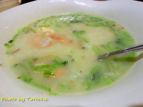 鲜蚝仔菜泡饭
