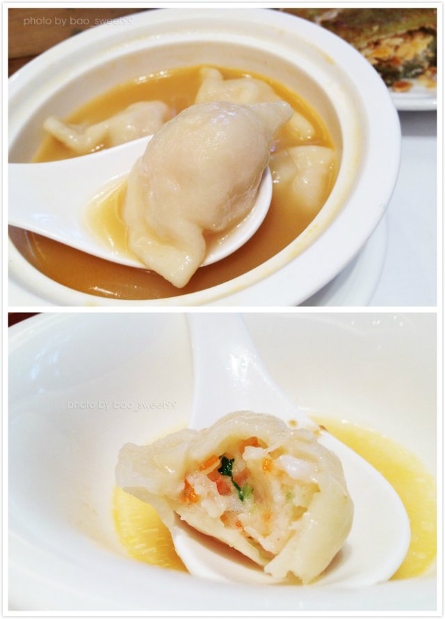 龙虾汤泡海皇饺